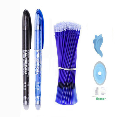 Οι μαθητές 0,5 mm χρησιμοποιούν Magic Erasable Pen Refill Rod Blue Black Replaceable Pen Stationery Pen Gel Ink Pen Practice Copybook Tools