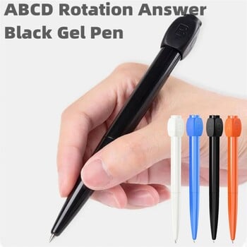 Αστεία ABCD Rotation Απάντηση Gel στυλό Ballpoint Silent Bearing Relieve Anxiety Novel Design Rotation Gel Pen School