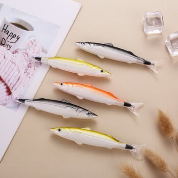 2 τμχ στυλό Ocean Fish Ballpoint 0,5mm Fashion Creative Funny Gel Στυλό Φοιτητικό Σχολικό Γραφείο Γραφείου