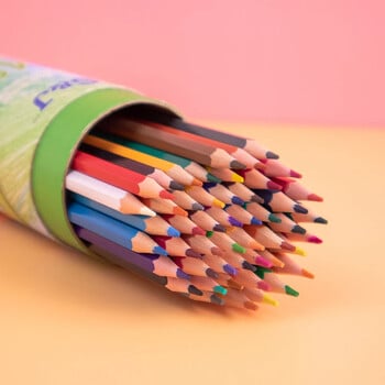 Pretty Barrel 18 Color Pencils Crayons Set for Kids Kawaii Stationery Drawing Colored Pencils for Children Ζωγραφική Είδη τέχνης