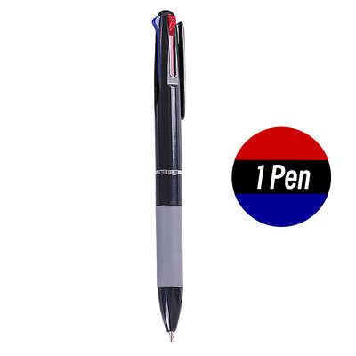 3 в 1 червено/черно/синьо мастило Цвят 0,7 mm Ученически Химикалки Топка Писане Канцеларски материали Изискани ученически пособия Моливи Офис