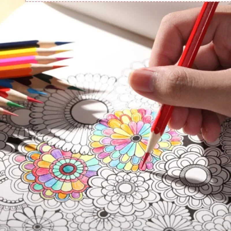 12/18/24/36/48/72 Boje Olovke u boji drveta Lapis De Cor Umjetnička slika Uljna olovka u boji Školski crtež Skica Umjetnički pribor