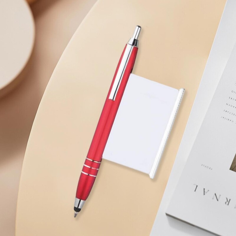 Изтегляща се химикалка за измамници Метална химикалка с прибиращ се лист за бележки Издръжлива конструкция за гладко писане Фиксиране на щипка