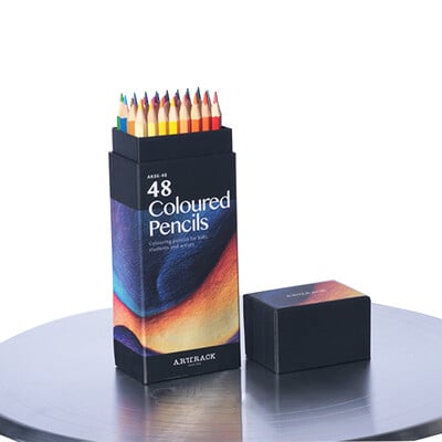 Drvena vodena olovka 12/24/36/48/72 boje Profesionalne uljne vodotopive olovke u boji za crtanje Skica Školski umjetnički pribor