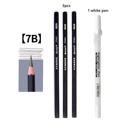 Profesionalne drvene olovke za crtanje Hajlater HB 2H 12B 10B 8B 7B 6B 5B 4B 3B 2B Grafitna umjetnička ručna olovka za crtanje Školski pribor