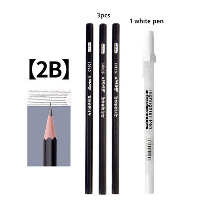 Profesionalne drvene olovke za crtanje Hajlater HB 2H 12B 10B 8B 7B 6B 5B 4B 3B 2B Grafitna umjetnička ručna olovka za crtanje Školski pribor