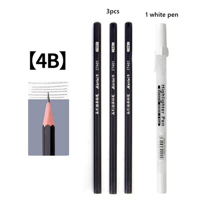 Profesionalne drvene olovke za crtanje Hajlater HB 2H 12B 10B 8B 7B 6B 5B 4B 3B 2B Grafitna umjetnička ručna olovka za crtanje Školski pribor