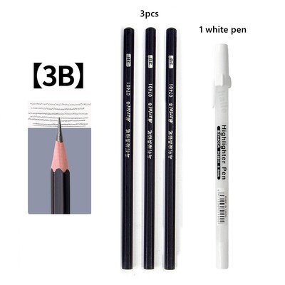 Profesionalne drvene olovke za crtanje Hajlater HB 2H 12B 10B 8B 7B 6B 5B 4B 3B 2B Grafitna umjetnička ručna olovka za crtanje Školski pribor