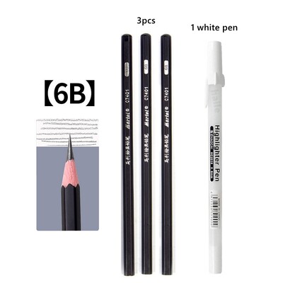 Profesionalne drvene olovke za crtanje Hajlater HB 2H 12B 10B 8B 7B 6B 5B 4B 3B 2B Grafitna umjetnička ručna olovka za crtanje Školski pribor