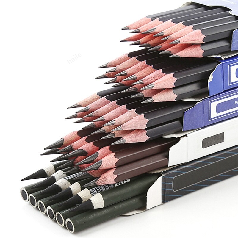 Profesionalne drvene olovke za crtanje Hajlater HB 2H 12B 10B 8B 7B 6B 5B 4B 3B 2B Grafitna umjetnička ručna olovka za crtanje Školski pribor