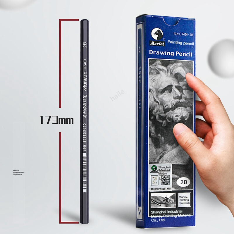 Profesionalne drvene olovke za crtanje Hajlater HB 2H 12B 10B 8B 7B 6B 5B 4B 3B 2B Grafitna umjetnička ručna olovka za crtanje Školski pribor