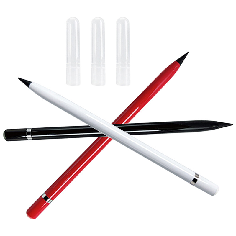 3 бр. Вечен молив Everlasting Writing Inkless Детски моливи Sketch Erasable Metal Infinite