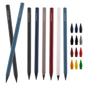 Potpuno metalna vječna olovka 12 boja HB Lead Core Nova tehnologija Neograničeno pisanje Vječni pribor za slikanje Novi pribor za pisanje