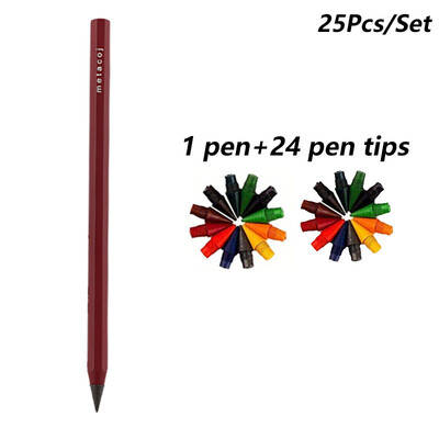 Potpuno metalna vječna olovka 12 boja HB Lead Core Nova tehnologija Neograničeno pisanje Vječni pribor za slikanje Novi pribor za pisanje