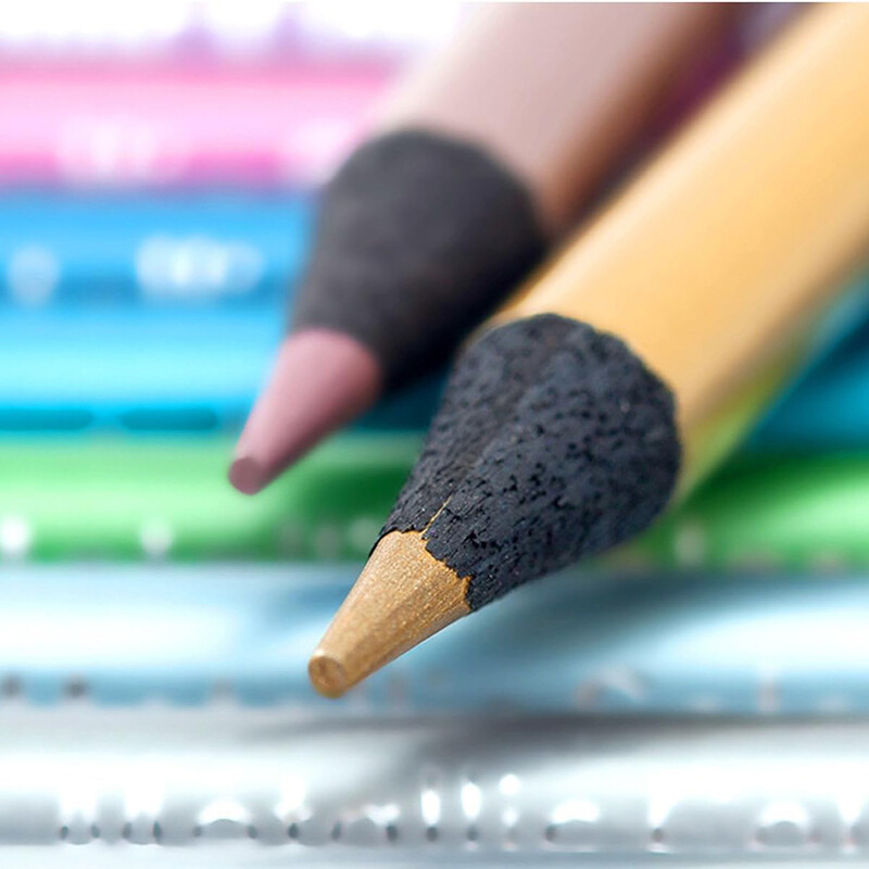 12 komada metalnih olovaka u boji, netoksične drvene olovke za crtanje, set drvenih olovaka za crtanje u 12 različitih boja