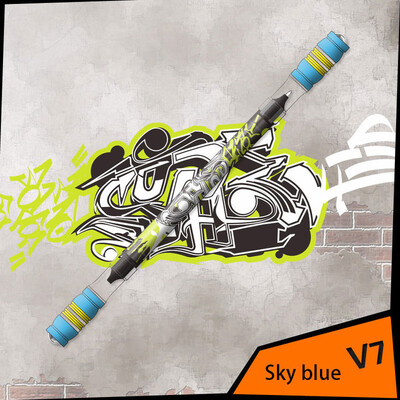 1PC V7-5028 Okretna olovka 20cm Neklizajuća rotirajuća kemijska olovka za igre Pro Competition Student Pening Pen Kawaii pribor