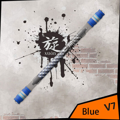 1PC V7-5028 Okretna olovka 20cm Neklizajuća rotirajuća kemijska olovka za igre Pro Competition Student Pening Pen Kawaii pribor