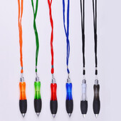 Kemijska olovka s užetom za vješanje oko vrata Kemijske olovke protiv gubitka sa sigurnosnim užetom za vrat Prijenosna crna olovka za pisanje potpisom