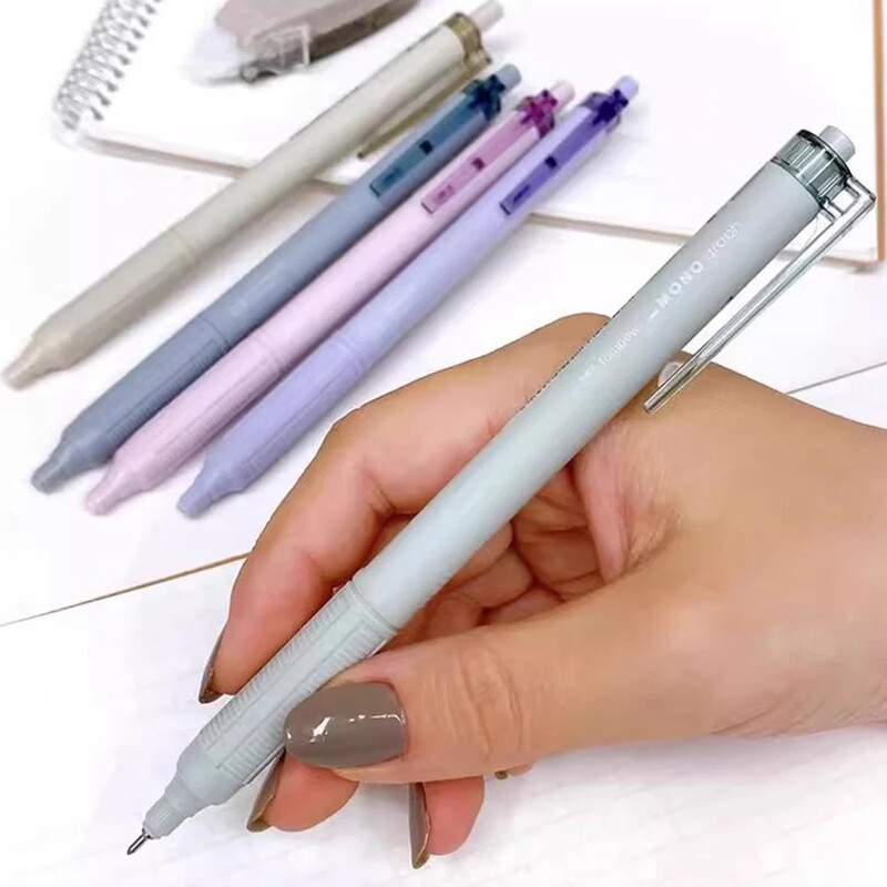 TOMBOW Zatamnjena kemijska olovka MONO Graph Lite Limited crna niske viskoznosti, srednje uljna olovka, glatka pisaća kancelarijski pribor za učenje