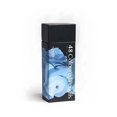 12/18/24/36/48/72 Boje Olovke u boji na bazi ulja Heksagonalni drveni set Skica za slikanje Umjetničko stvaralaštvo Učenici Likovni pribor za odrasle