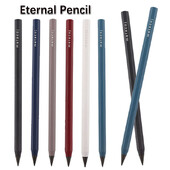 Metalna vječna olovka u 6 boja, višebojna Hb zamjenjiva jezgra, Alat za pisanje, skiciranje učenika, školski uredski materijal