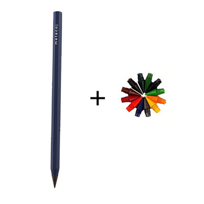 Metalna vječna olovka u 6 boja, višebojna Hb zamjenjiva jezgra, Alat za pisanje, skiciranje učenika, školski uredski materijal