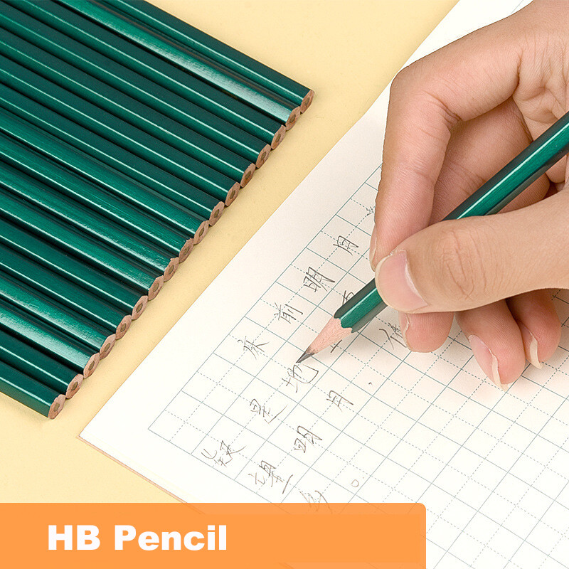 Deli 10 kom/set Drvena olovka HB 2B 2H Dječja olovka za skicu za ispitivanje, pribor za pisanje, umjetnički pribor