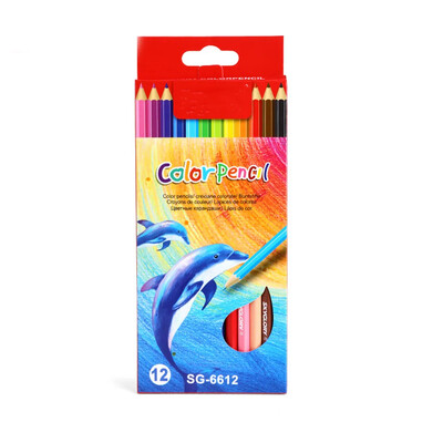 Olovke u boji 12 18 24 Olovka u boji Drvene olovke u boji za crtanje Pribor za učenike Školski pribor