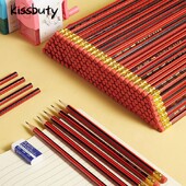 7//10Pcs/Set drvena olovka za olovku s gumicom, šiljilo za olovke Skica, dječja olovka za crtanje, školski pribor za pisanje