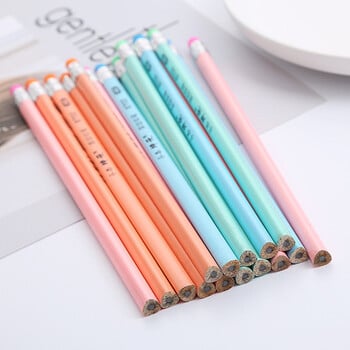 3 τεμάχια Macaron Color HB Stationery Σχολική προμήθειες γραφείου Βραβείο δώρου για μαθητές Δημιουργικό μολύβι Kawaii