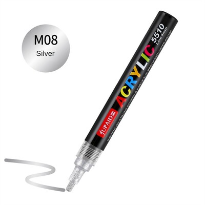 1/3/5PCS Цветове Арт Маркер Акрилна боя Четка Писалка Живопис Камък Керамика Стъкло Дърво Платно Рисуване на графити