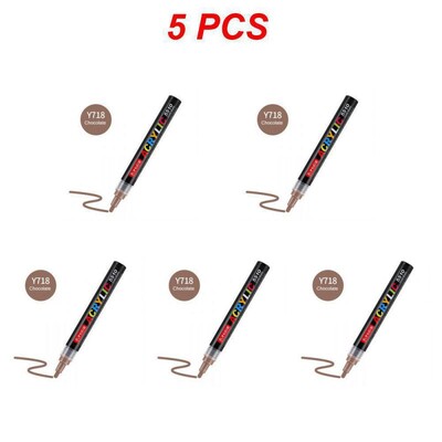 1/3/5PCS Цветове Арт Маркер Акрилна боя Четка Писалка Живопис Камък Керамика Стъкло Дърво Платно Рисуване на графити