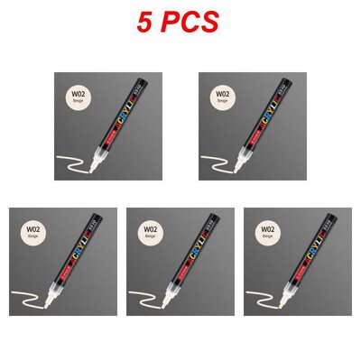 1/3/5PCS Цветове Арт Маркер Акрилна боя Четка Писалка Живопис Камък Керамика Стъкло Дърво Платно Рисуване на графити