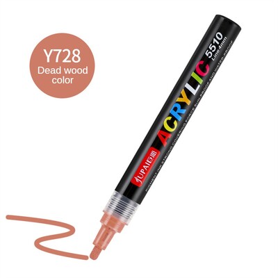 1/3/5PCS Цветове Арт Маркер Акрилна боя Четка Писалка Живопис Камък Керамика Стъкло Дърво Платно Рисуване на графити