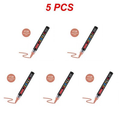 1/3/5PCS Цветове Арт Маркер Акрилна боя Четка Писалка Живопис Камък Керамика Стъкло Дърво Платно Рисуване на графити