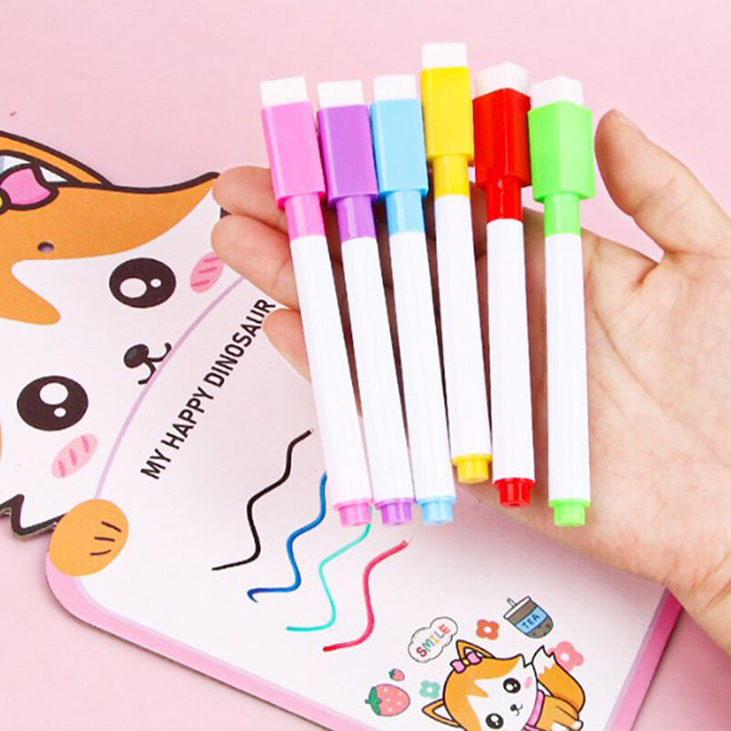 8 buc. Pixuri colorate pentru tablă albă magnetică cu ștergere uscată Pixuri marcatoare pentru tablă albă ștergibile de mare capacitate Rechizite școlare de birou