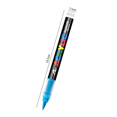 Boje Umjetnički marker Akrilna boja Kist Olovka Slikanje Kamen Keramika Staklo Drvo Platno Izrada grafita Pribor za crtanje Marker za boje