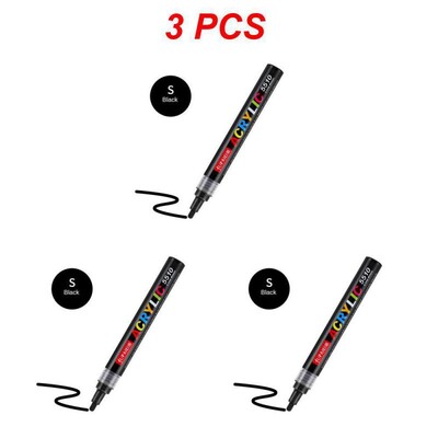 Akrilni markeri Kist Olovke za tkaninu Olovka za slikanje na kamenu Kamen Keramika Staklo Platno Drvo DIY Izrada čestitki Aaking pribor za slikanje
