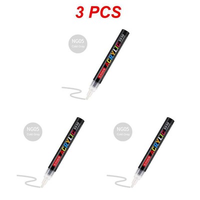 Akrilni markeri Kist Olovke za tkaninu Olovka za slikanje na kamenu Kamen Keramika Staklo Platno Drvo DIY Izrada čestitki Aaking pribor za slikanje