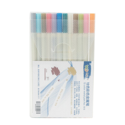 6/12 boja Fire Paint Markeri Pozivnica Dekor Vatrogasna Boja Seal Marker Olovka Scrapbooking Posebni Grafiti za Staklo Plastika Papir