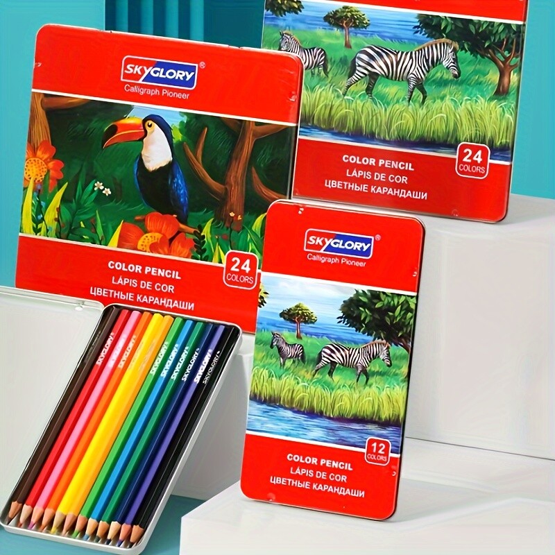 Цветен молив Скица Рисуване Молив Художник Ученици Комплект рисуване Ученически пособия Ръчна боя Оцветяване