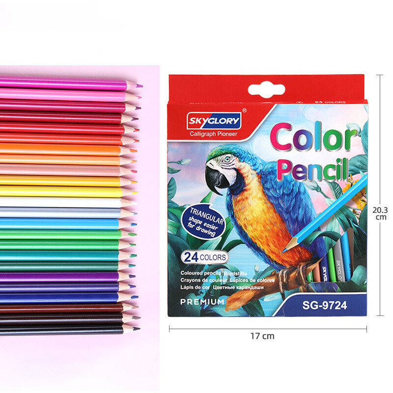 Цветен молив Скица Рисуване Молив Художник Ученици Комплект рисуване Ученически пособия Ръчна боя Оцветяване