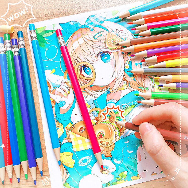 36 boja Likovni pribor Estetski pribor Školski pribor Crtanje Olovka u boji Mehanička olovka u boji 2,0 mm