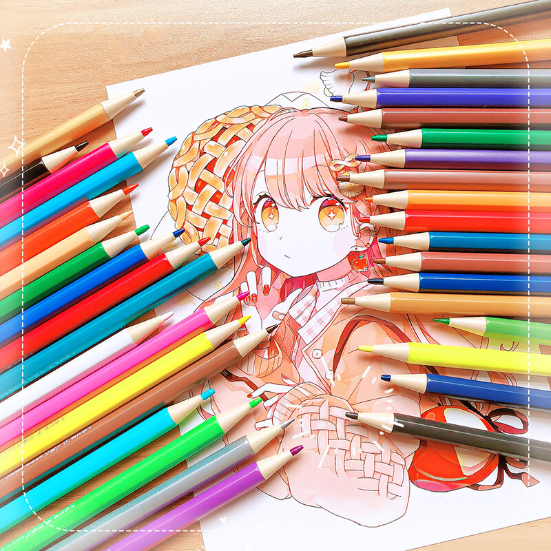 36 boja Likovni pribor Estetski pribor Školski pribor Crtanje Olovka u boji Mehanička olovka u boji 2,0 mm