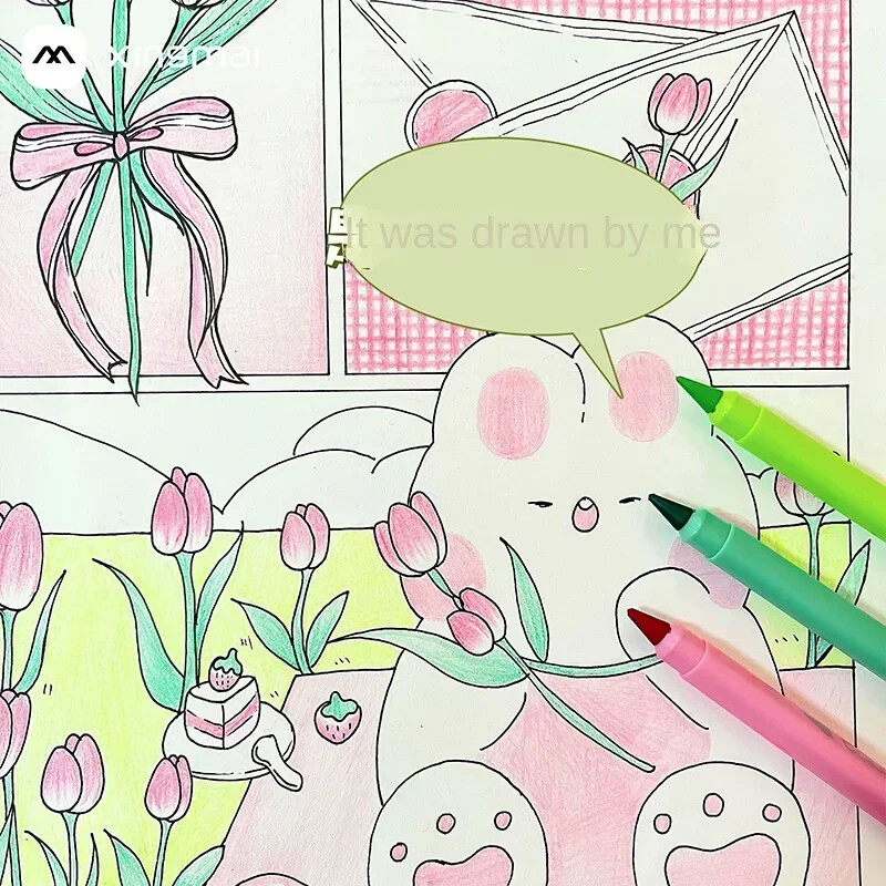 Set olovaka u 12 boja Eternal Unlimited Pencil for Kids Infinity Pen Sketch Painting Pribor Kawaii bojice Olovke za bojanje