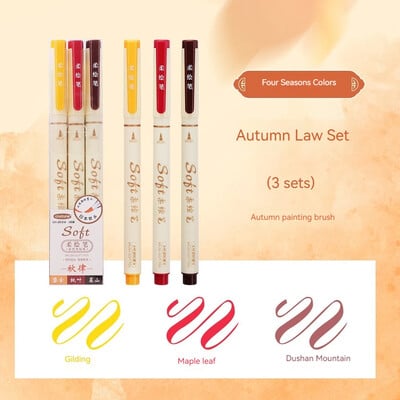 Olovke s vrhom kista u 30 boja Fleksibilni vrh Na vodenoj bazi za umjetničko pisanje dnevnika Bojanje rukom Natpisi Kaligrafska olovka Crtanje