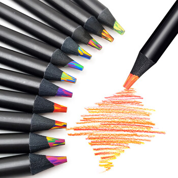 Gradient Rainbow Pencils Σετ ζωγραφικής Κραγιόνι για ενήλικες Πολύχρωμα μολύβια Τέχνη Σχέδιο Χρωματισμός Σκίτσο Είδη γραφικής ύλης