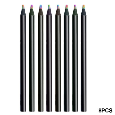 Комплекти моливи с градиентна дъга Пастели за рисуване за възрастни Многоцветни моливи Арт Рисуване Оцветяване Скициране Канцеларски материали