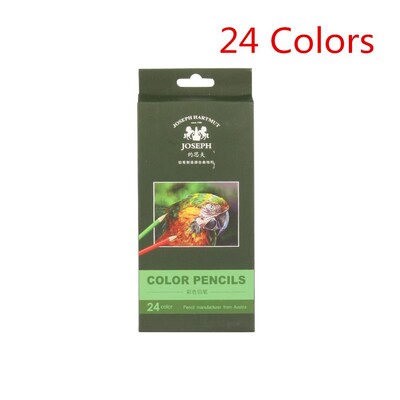 Nove 12/24 boje kartonske kutije, profesionalne uljane olovke za slikanje, skiciranje, drvene olovke u boji, školski likovni pribor, poklon