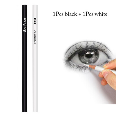 2/12kom crno-bijele olovke u boji - Trajna olovka za crtanje u boji Drvene olovke u boji na bazi ulja za umjetnike i početnike